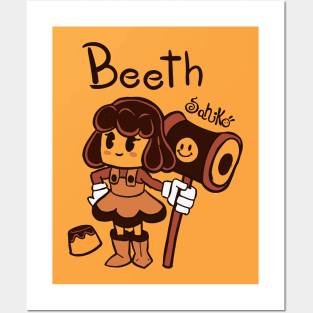 Beeth - Cute Character Posters and Art